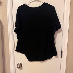 Plain Black T-Shirt, Old Navy, Size XXL